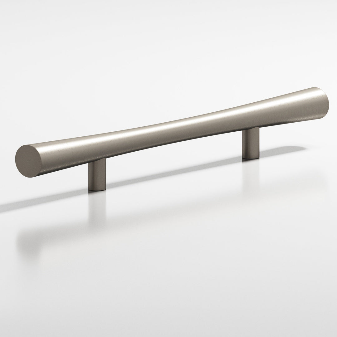 Colonial Bronze 238BB Hourglass Back-to-Back Shower Door Pull Kit with straight posts in Matte Pewter