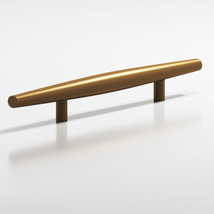 Colonial Bronze 239BB Cigar Back-to-Back Shower Door Pull Kit with straight posts in Matte Light Statuary Bronze
