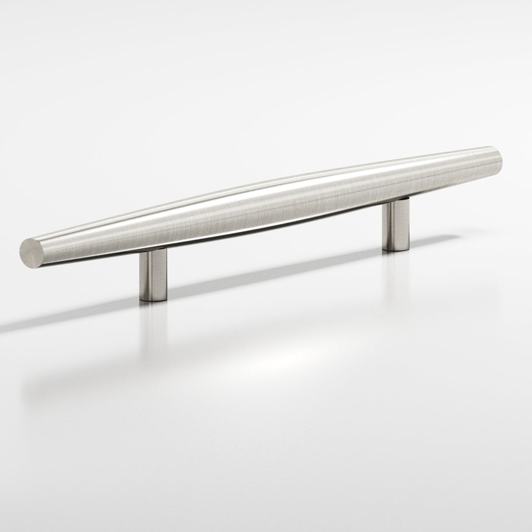 Colonial Bronze 241 Cigar Cabinet Pull with straight posts in Satin Nickel