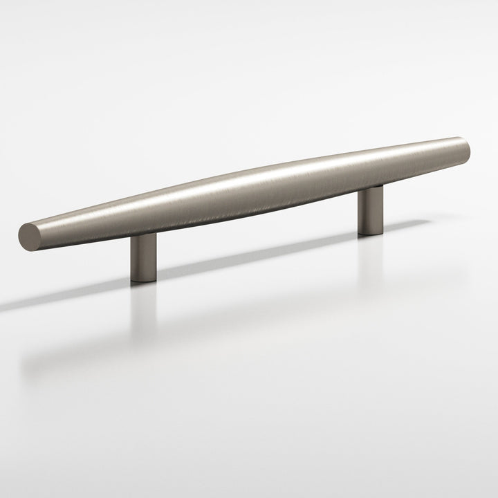 Colonial Bronze 241BB Cigar Back-to-Back Shower Door Pull Kit with straight posts in Matte Pewter