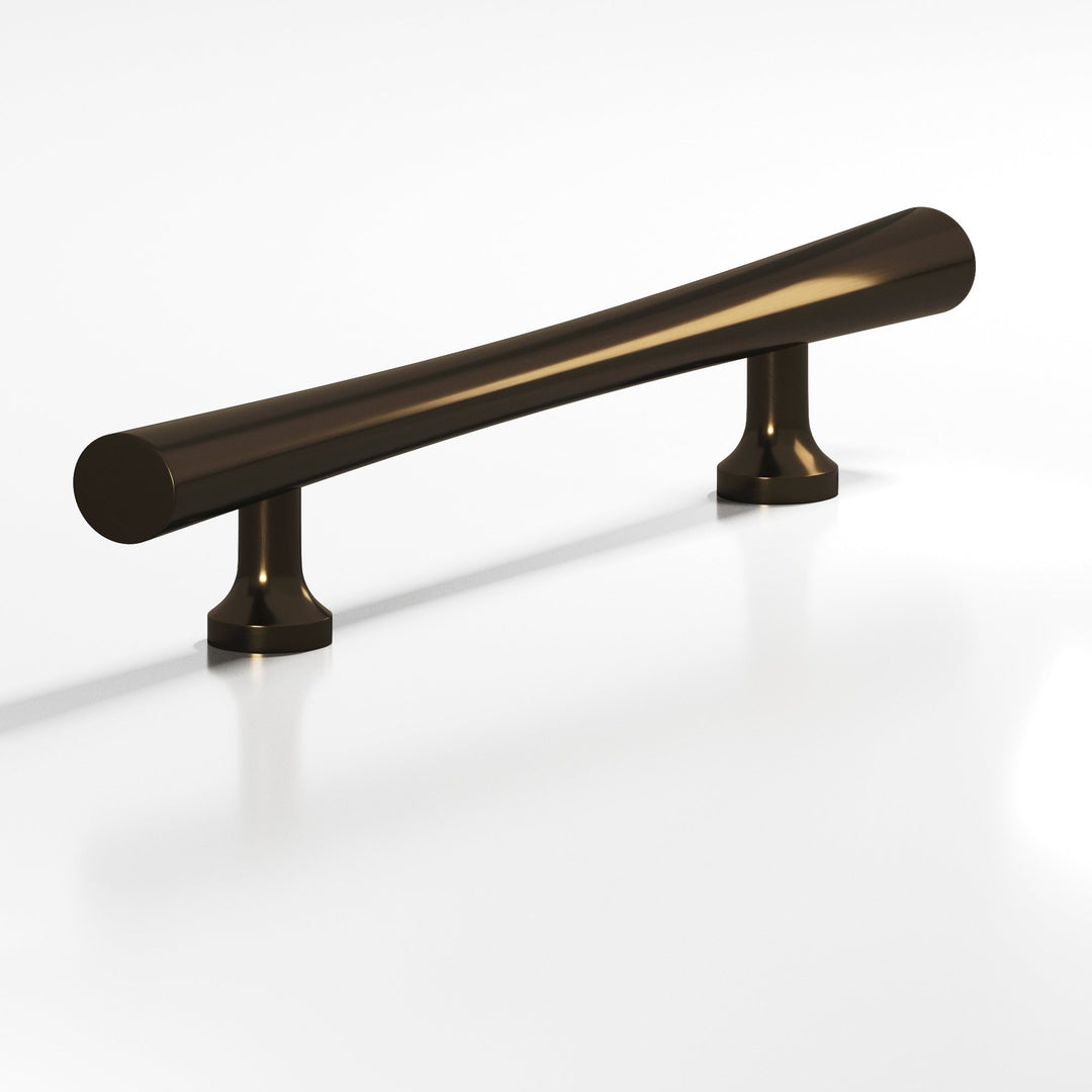 Colonial Bronze 294BB Hourglass Back-to-Back Shower Door Pull Kit with flared posts in Oil Rubbed Bronze