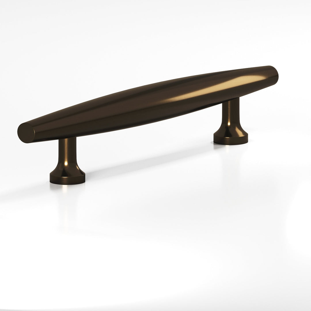 Colonial Bronze 297BB Cigar Back-to-Back Shower Door Pull Kit with flared posts in Oil Rubbed Bronze