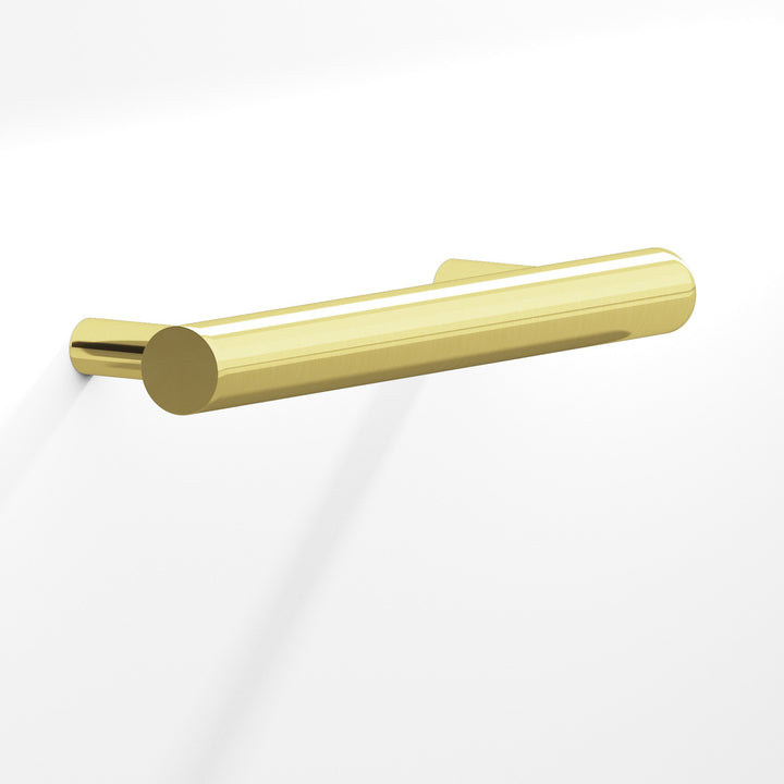 Colonial Bronze 300 Round Cabinet Pull with tapered posts in Unlacquered Polished Brass