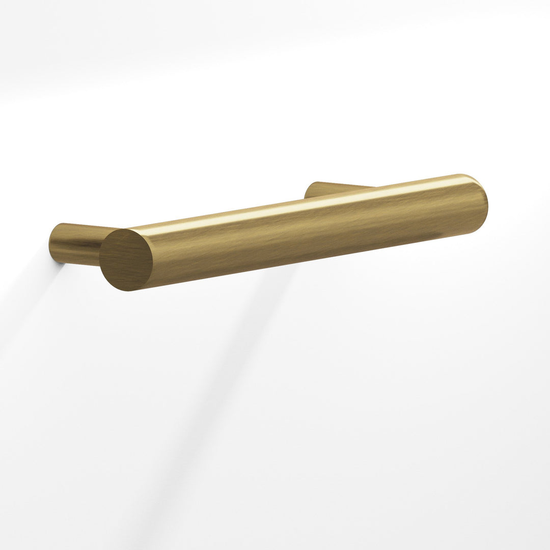 Colonial Bronze 300 Round Cabinet Pull with tapered posts in Antique Brass