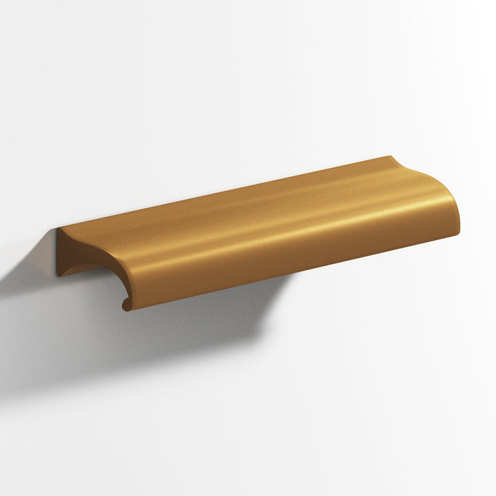 Colonial Bronze 458 Waterfall Cabinet Knob with straight ends in Matte Light Statuary Bronze
