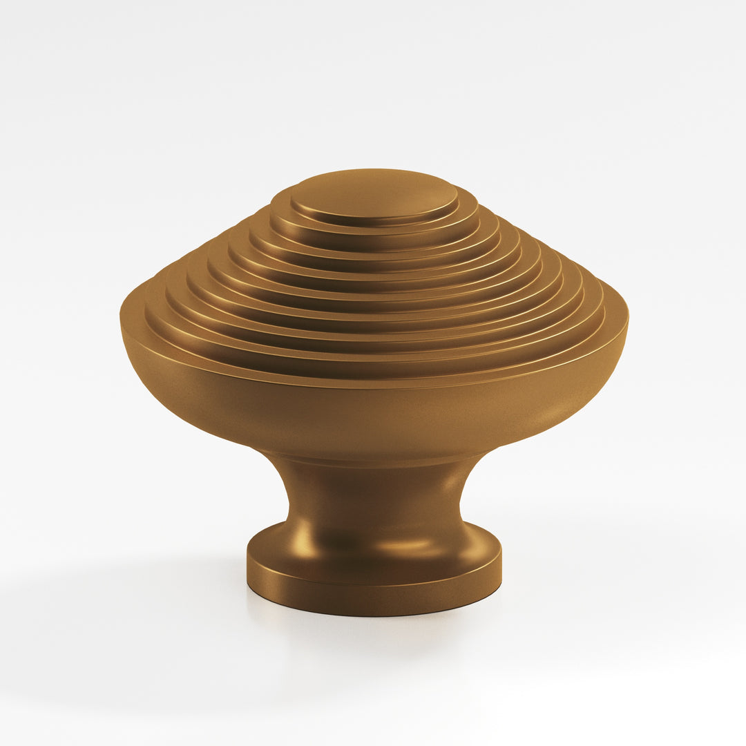 Colonial Bronze 632 Half-beehive Cabinet Knob in Matte Light Statuary Bronze