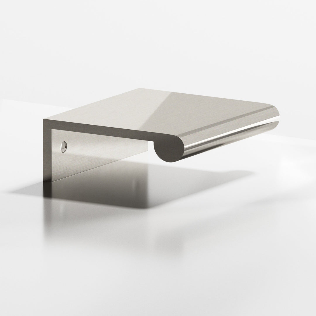 Colonial Bronze 700 Edge Pull with fully-rounded lip in Satin Nickel