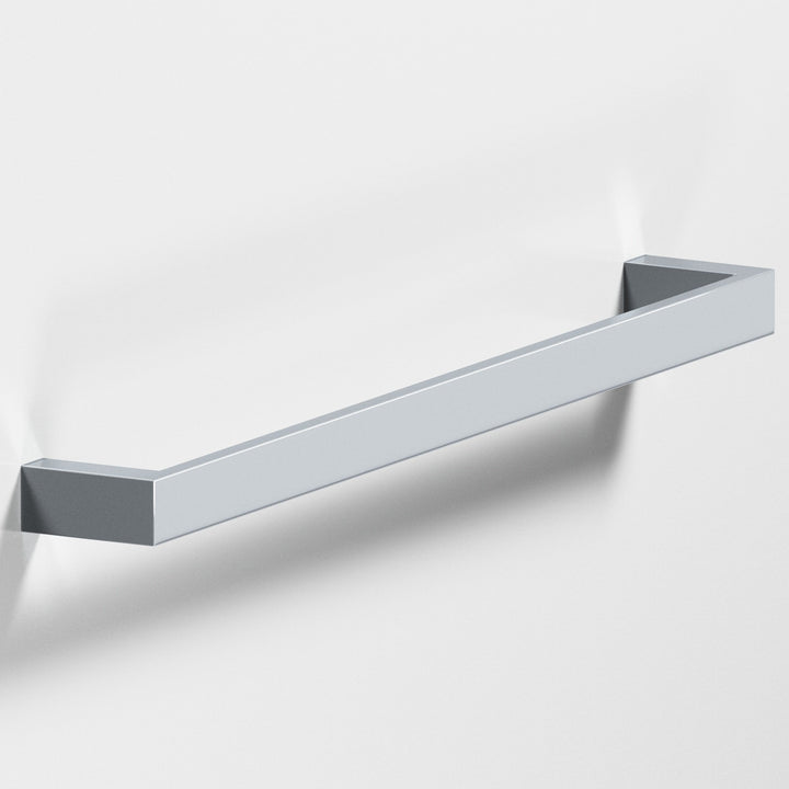 Colonial Bronze 746 Rectangular Cabinet Pull with rounded back in Polished Chrome
