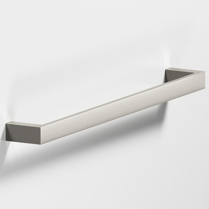 Colonial Bronze 845 Rectangular Cabinet Pull with rounded back in Satin Nickel