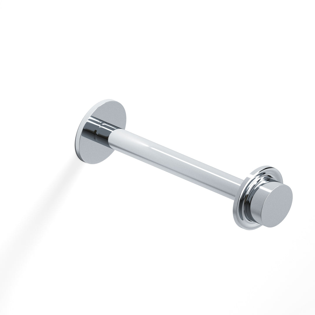 Colonial Bronze ER110 Round Garment Rod with 110 knob top in Polished Chrome