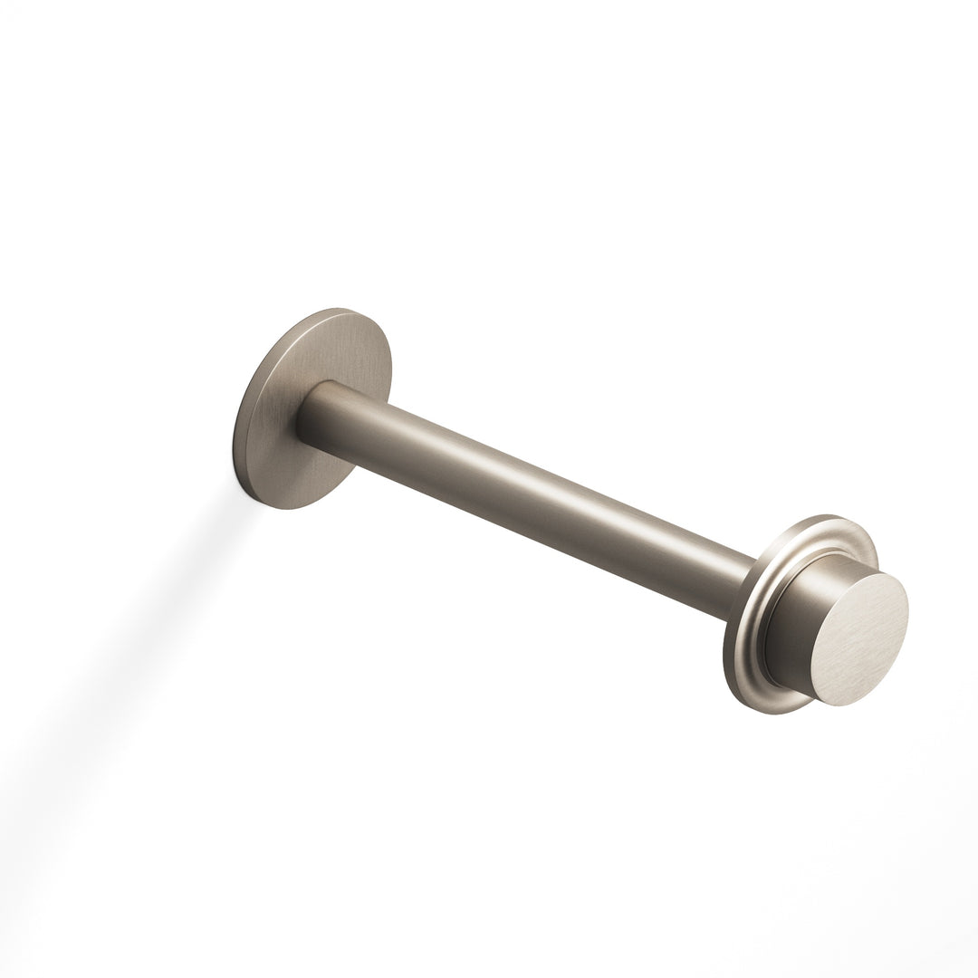 Colonial Bronze ER110 Round Garment Rod with 110 knob top in Matte Pewter