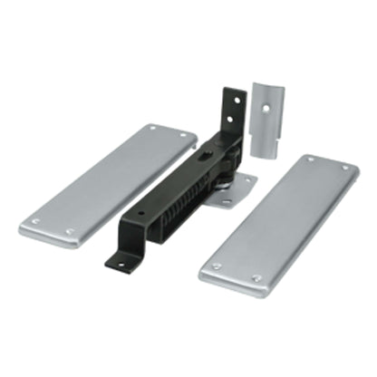 Deltana - Spring Hinge, Double Action w/ Solid Brass Cover Plates