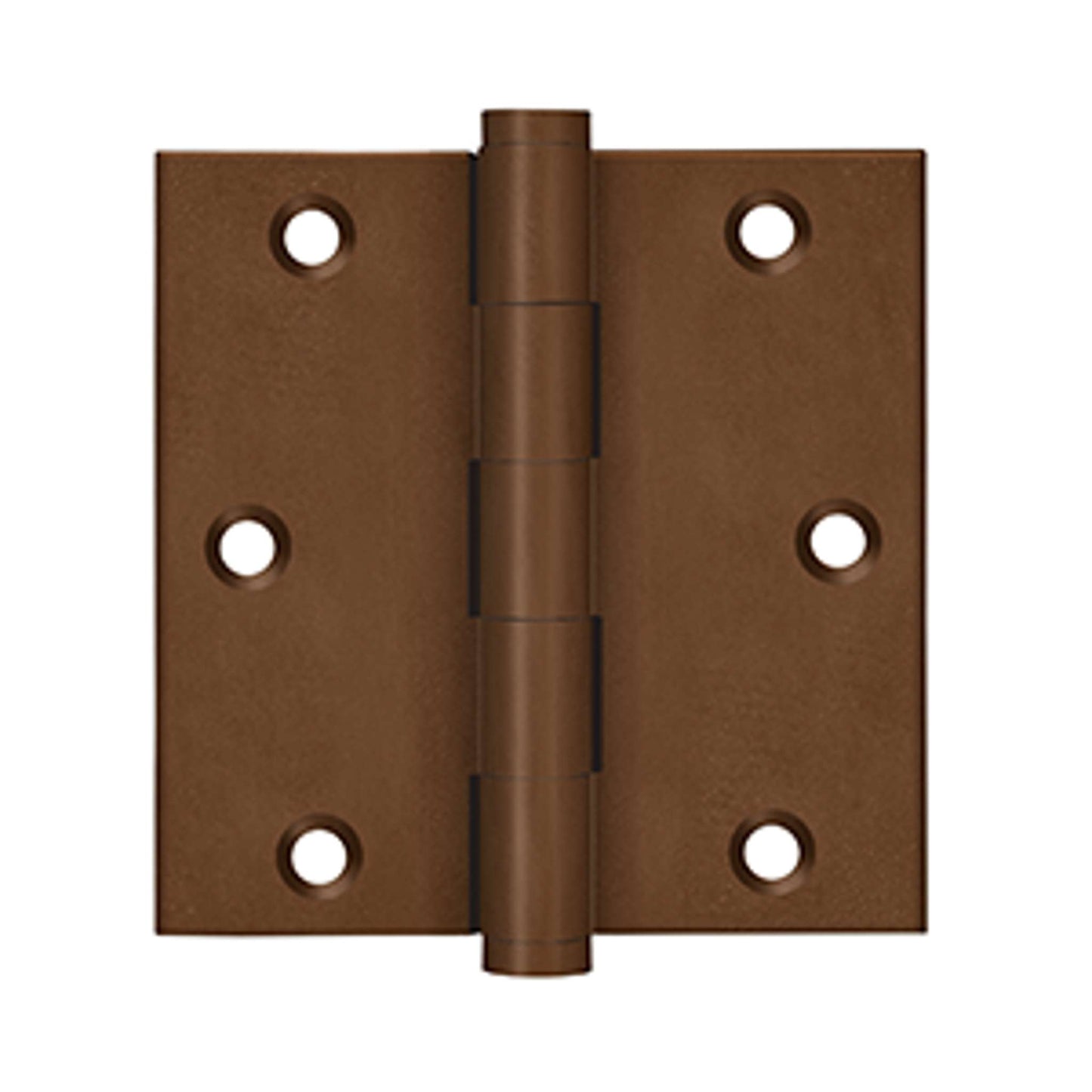 Deltana - 3-1/2" x 3-1/2" Square Hinges, Distressed Hinges