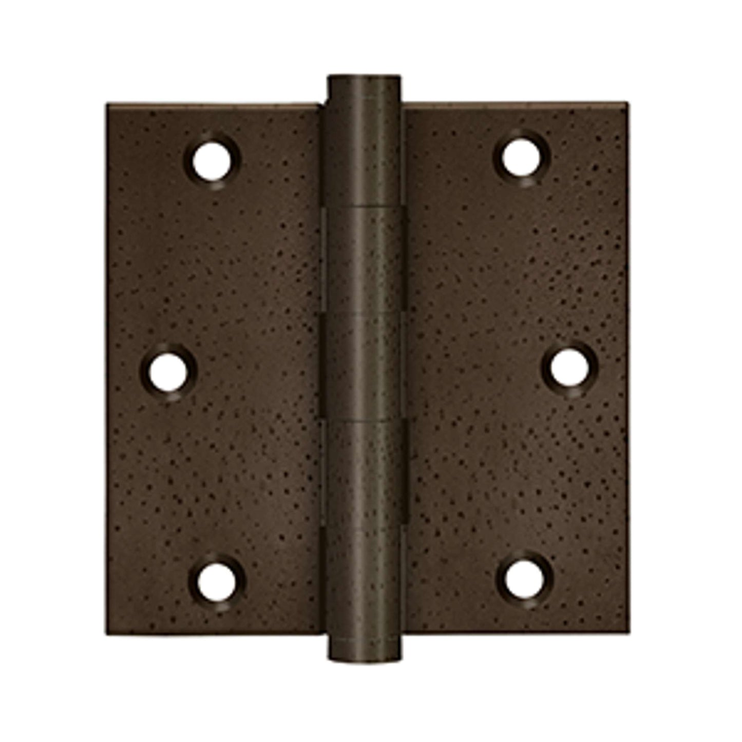 Deltana - 3-1/2" x 3-1/2" Square Hinges, Distressed Hinges