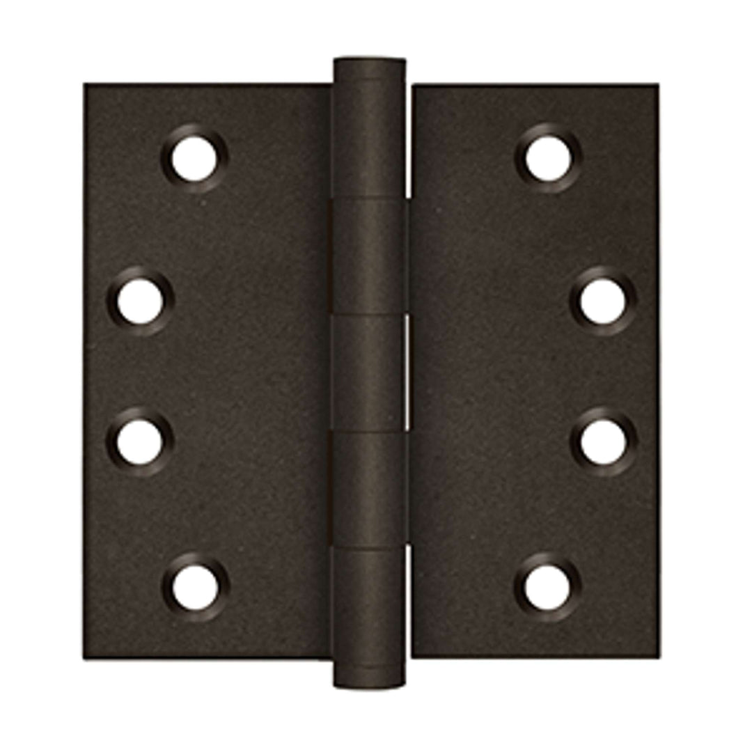 Deltana - 4" x 4" Square Hinges, Distressed Hinges