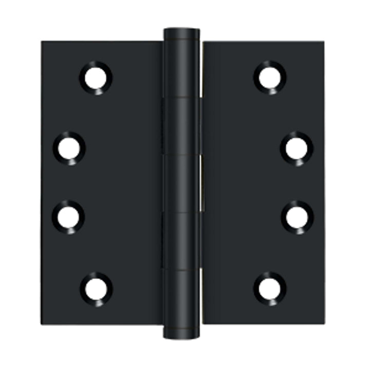 Deltana - 4" x 4" Square Hinges, Solid Brass Hinges