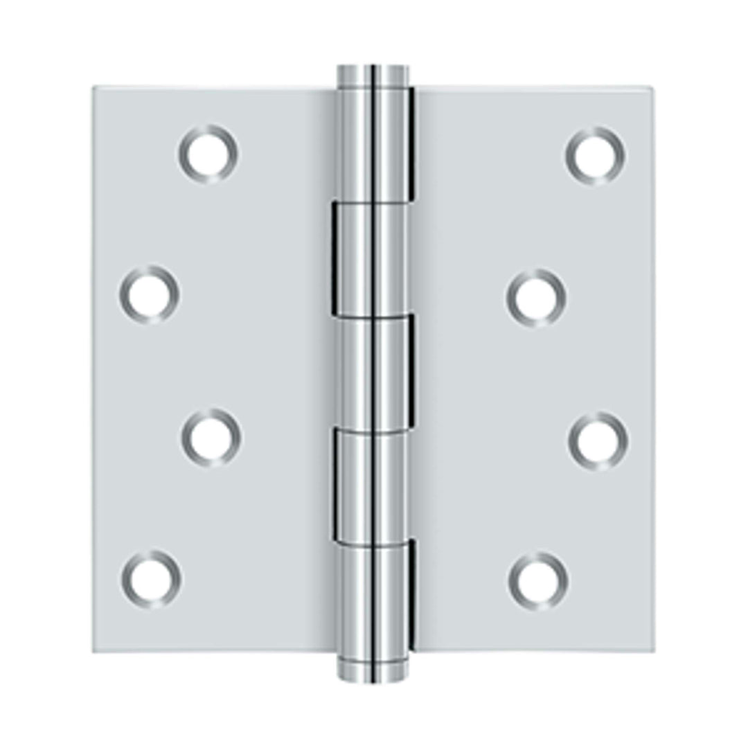 Deltana - 4" x 4" Square Hinges Residential / Zig-Zag, Solid Brass Hinges