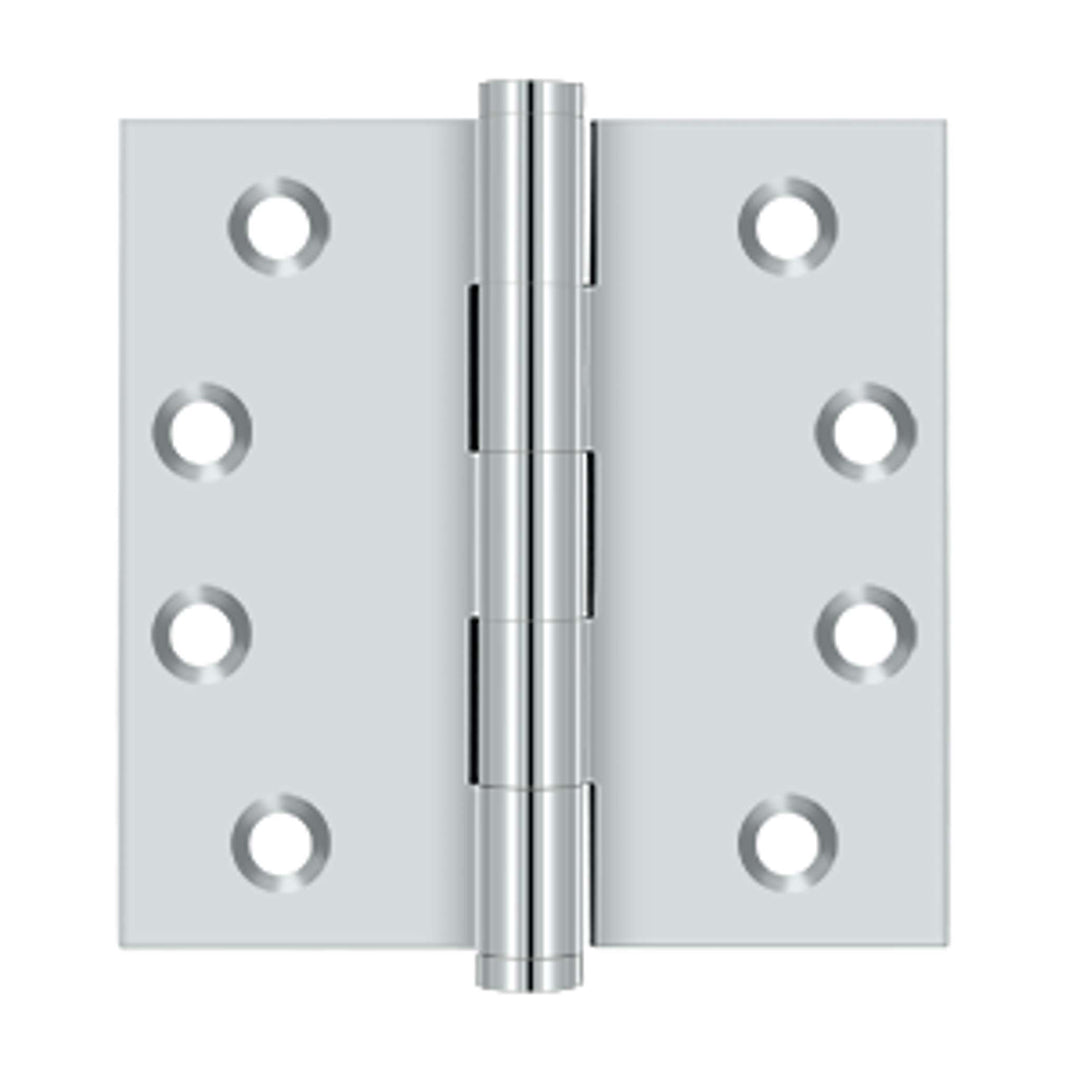 Deltana - 4" x 4" Square Hinges, Solid Brass Hinges