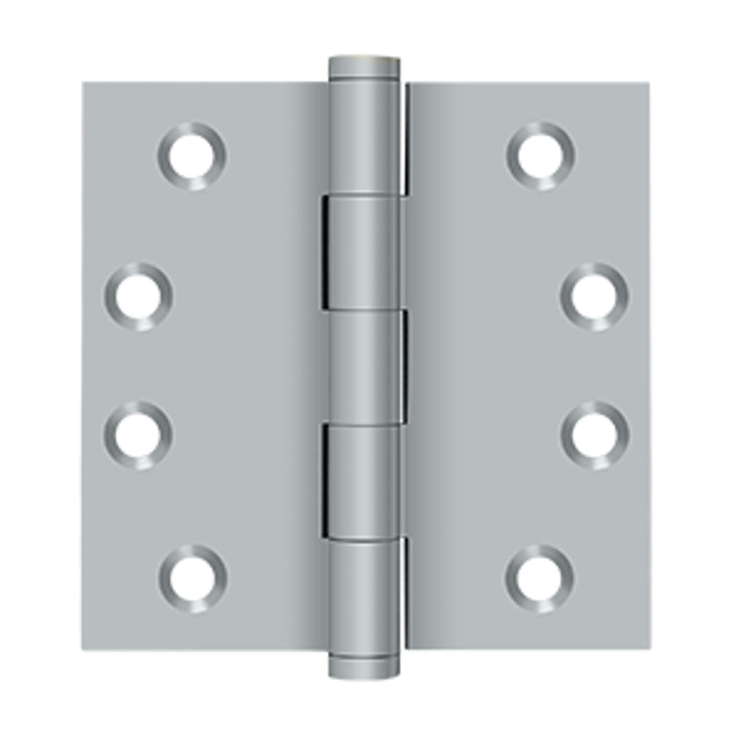 Deltana - 4" x 4" Square Hinges, Solid Brass Hinges