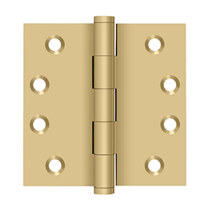 Deltana - 4" x 4" Square Hinges, Solid Brass Hinges