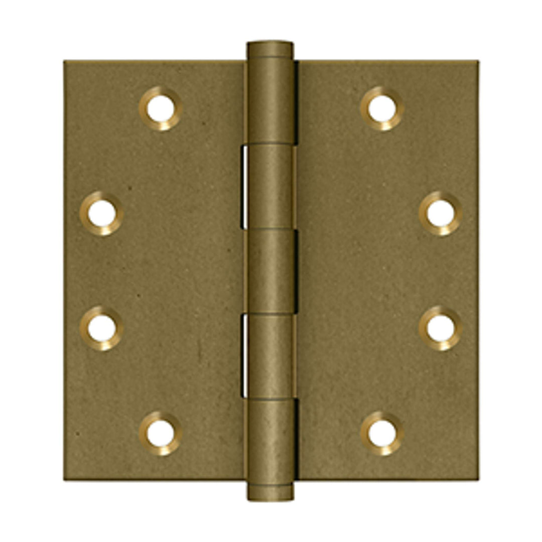 Deltana - 4-1/2" x 4-1/2" Square Hinges, Distressed Hinges