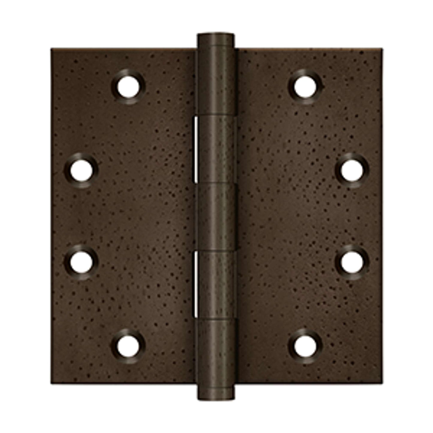 Deltana - 4-1/2" x 4-1/2" Square Hinges, Distressed Hinges