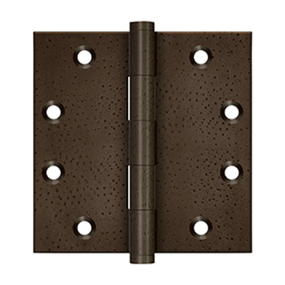 Deltana - 4-1/2" x 4-1/2" Square Hinges, Distressed Hinges