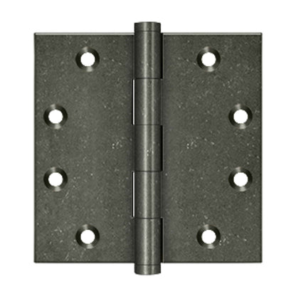 Deltana - 4-1/2" x 4-1/2" Square Hinges, Distressed Hinges