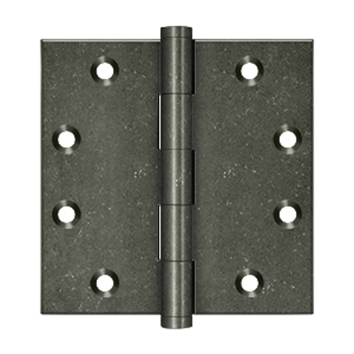 Deltana - 4-1/2" x 4-1/2" Square Hinges, Distressed Hinges