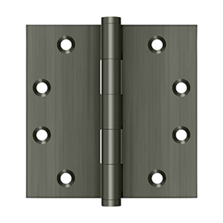 Deltana - 4-1/2" x 4-1/2" Square Hinges, Solid Brass Hinges