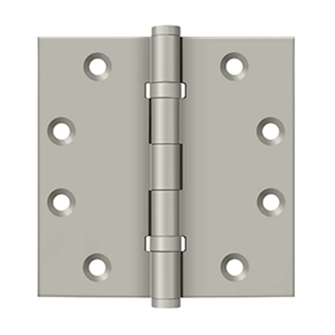 Deltana - 4-1/2" x 4-1/2" Square Hinges, Ball Bearings, Solid Brass Hinges