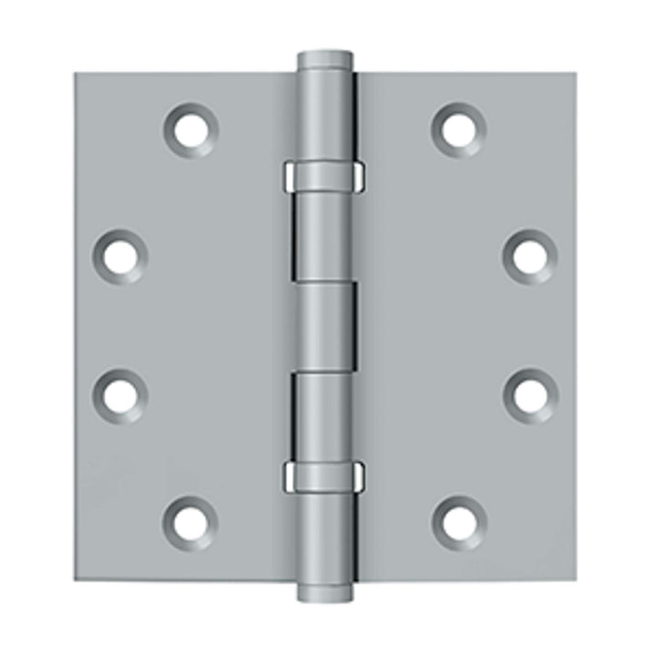 Deltana - 4-1/2" x 4-1/2" Square Hinges, Ball Bearings, Solid Brass Hinges