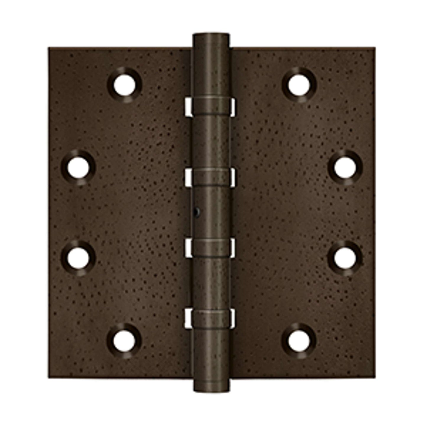 Deltana - 4-1/2" x 4-1/2" Square Hinges, Ball Bearings, Distressed Hinges