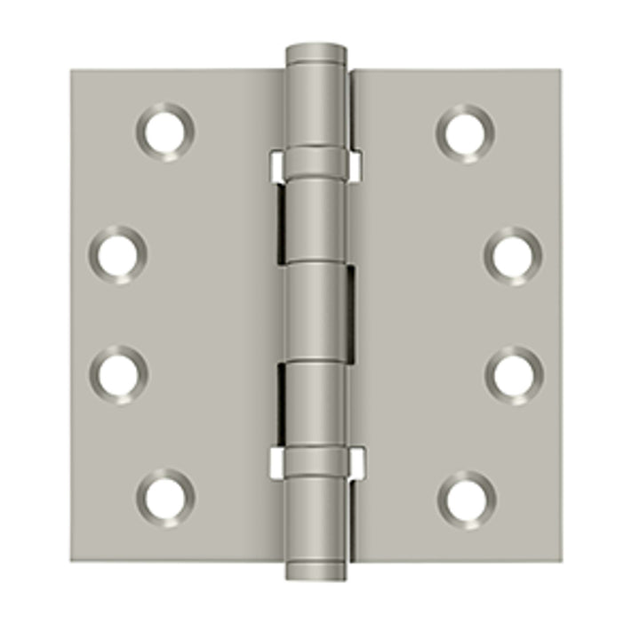 Deltana - 4" x 4" Square Hinges, Ball Bearings, Solid Brass Hinges