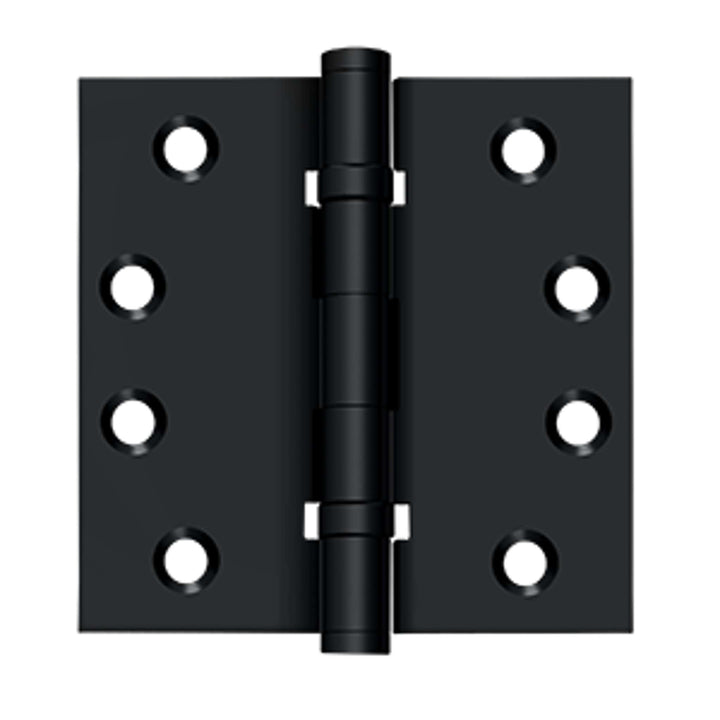 Deltana - 4" x 4" Square Hinges, Ball Bearings, Solid Brass Hinges