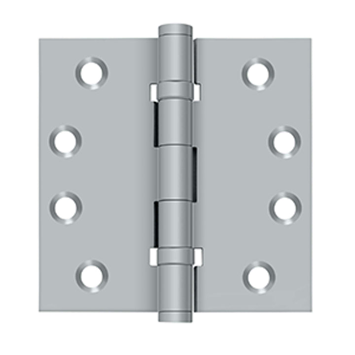 Deltana - 4" x 4" Square Hinges, Ball Bearings, Solid Brass Hinges