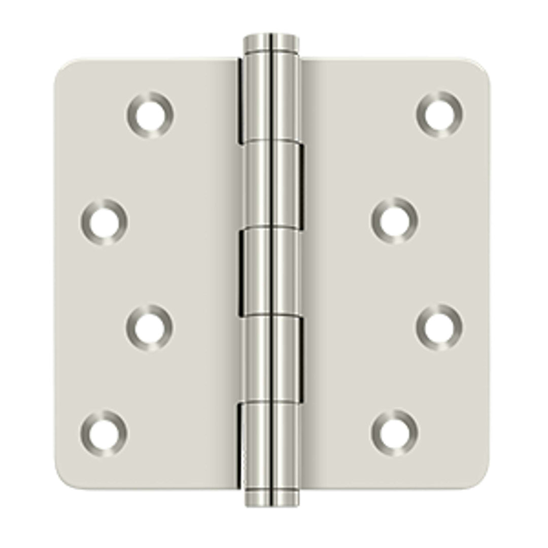 Deltana - 4" x 4" x 1/4" Radius Hinges / Zig-Zag, Solid Brass Hinges