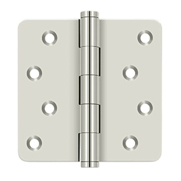 Deltana - 4" x 4" x 1/4" Radius Hinges / Zig-Zag, Solid Brass Hinges