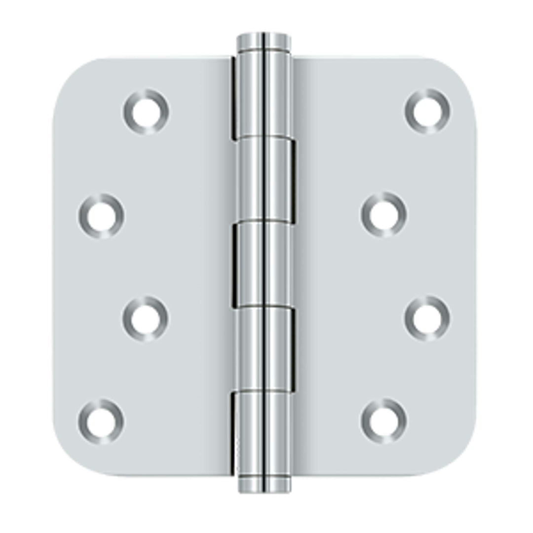 Deltana - 4" x 4" x 1/4" Radius Hinges / Zig-Zag, Solid Brass Hinges