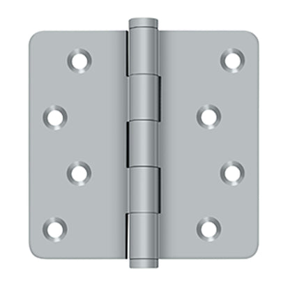 Deltana - 4" x 4" x 1/4" Radius Hinges / Zig-Zag, Solid Brass Hinges