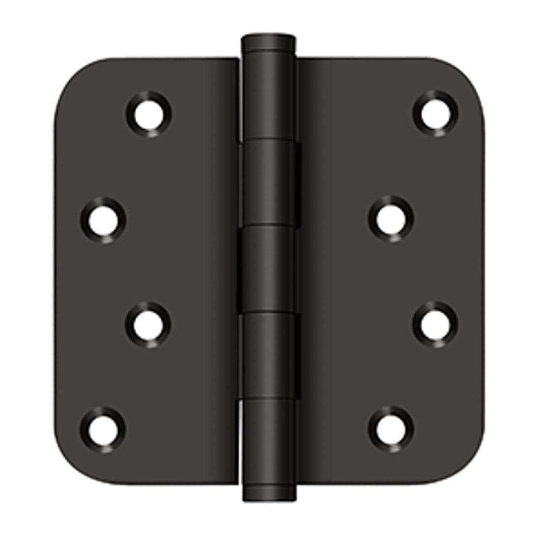 Deltana - 4" x 4" x 5/8" Radius Hinge / Zig-Zag, Solid Brass Hinges