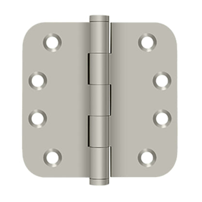 Deltana - 4" x 4" x 5/8" Radius Hinges Residential, Solid Brass Hinges