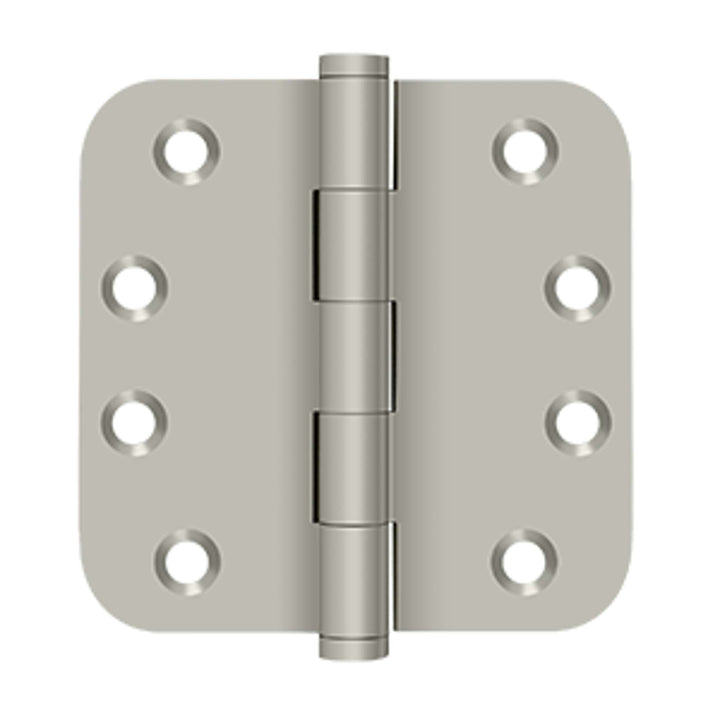 Deltana - 4" x 4" x 5/8" Radius Hinges, Solid Brass Hinges