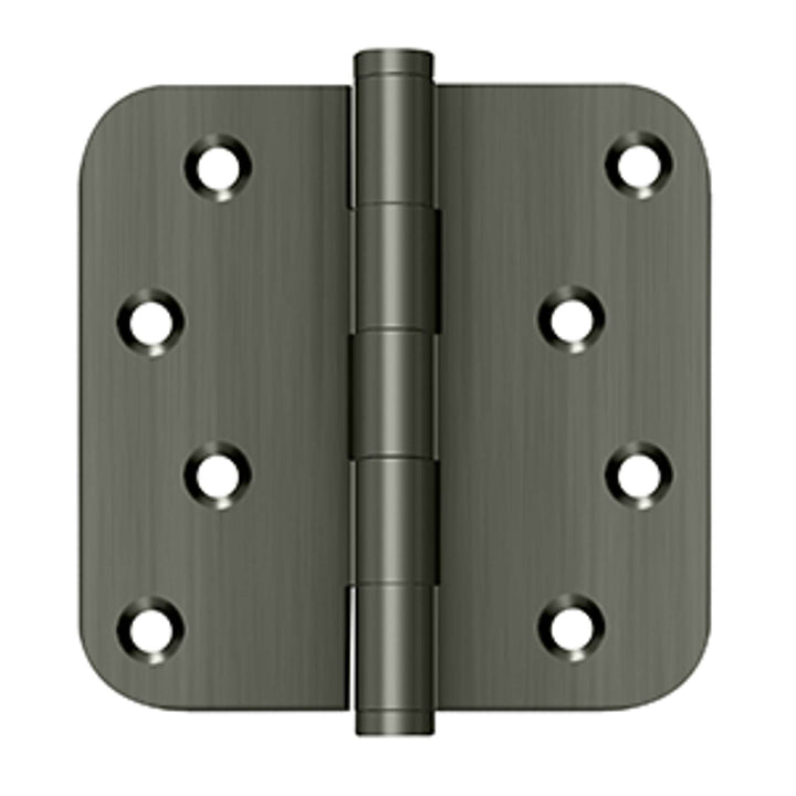 Deltana - 4" x 4" x 5/8" Radius Hinge / Zig-Zag, Solid Brass Hinges