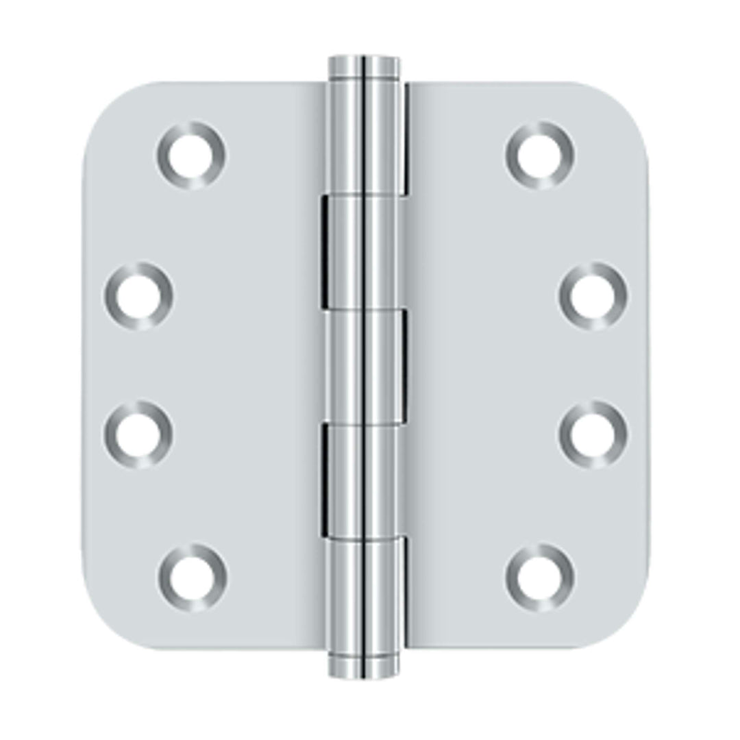 Deltana - 4" x 4" x 5/8" Radius Hinges, Solid Brass Hinges