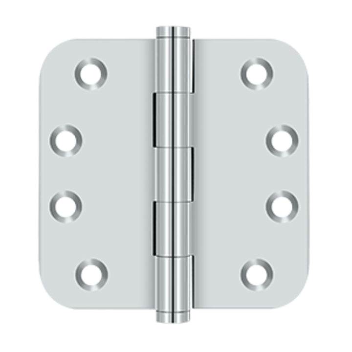 Deltana - 4" x 4" x 5/8" Radius Hinges, Solid Brass Hinges