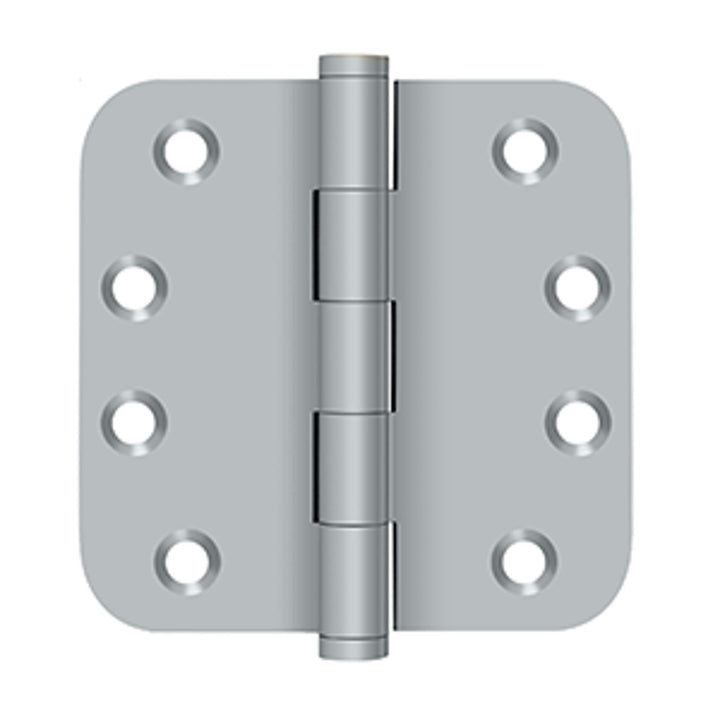 Deltana - 4" x 4" x 5/8" Radius Hinges, Solid Brass Hinges