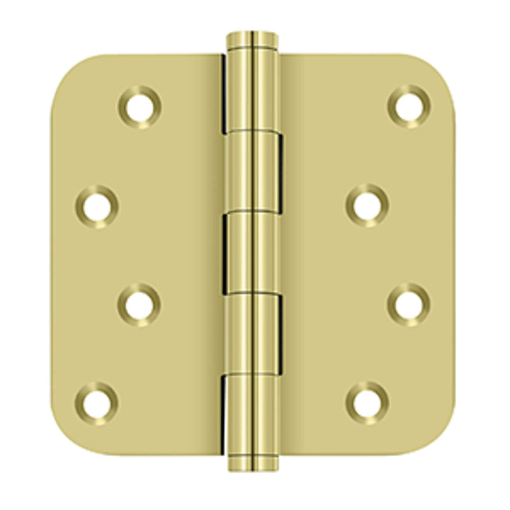 Deltana - 4" x 4" x 5/8" Radius Hinge / Zig-Zag, Solid Brass Hinges