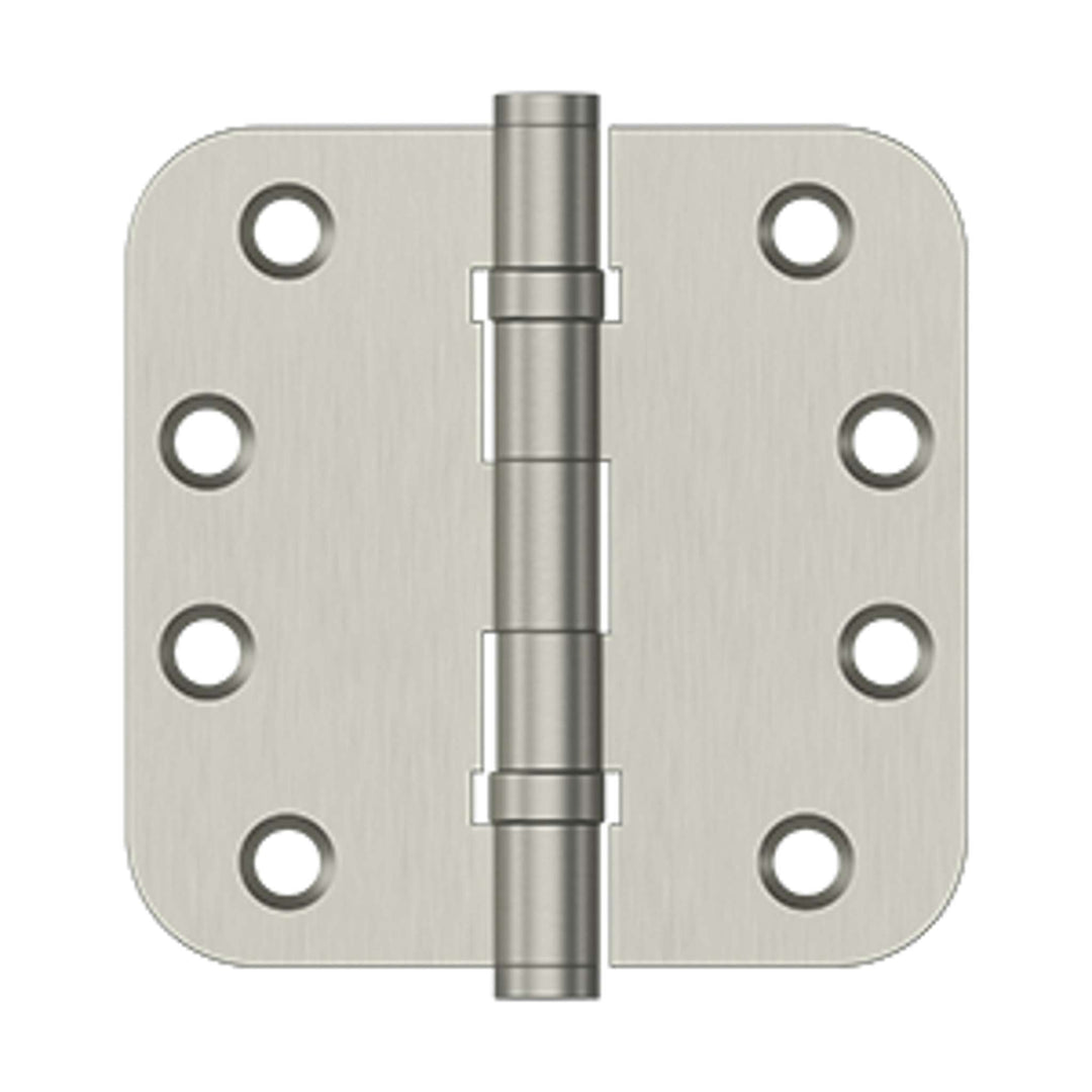 Deltana - 4" x 4" x 5/8" Radius Hinges, Ball Bearing, Solid Brass Hinges