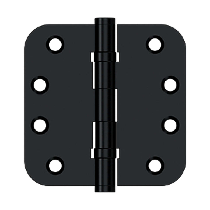 Deltana - 4" x 4" x 5/8" Radius Hinges, Ball Bearing, Solid Brass Hinges